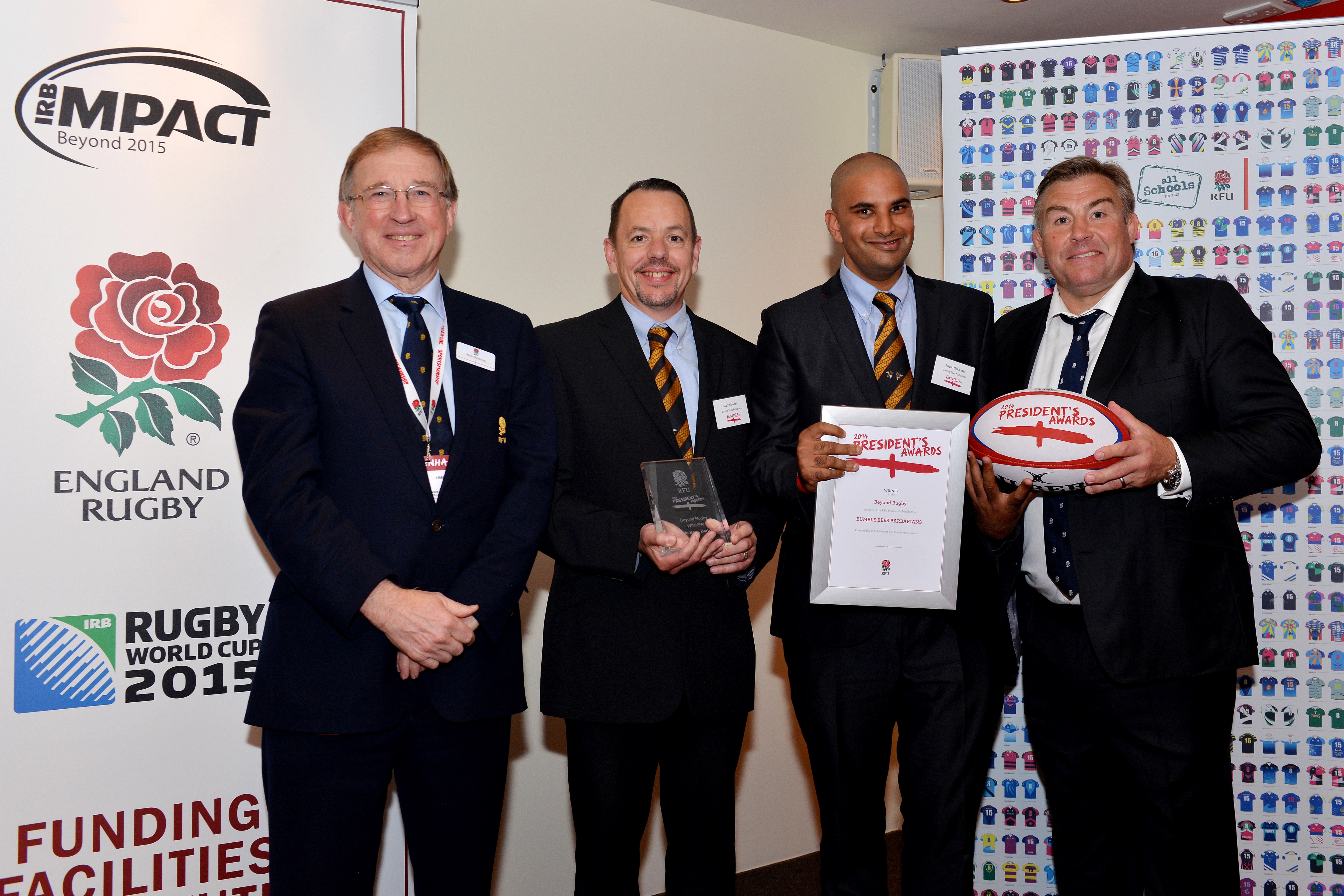 Winners 2014 RFU Presidents Awards – Beyond Rugby Winners 2014 RFU Presidents Awards – Beyond Rugby