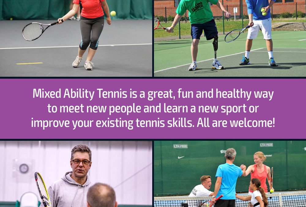 Mixed Ability Tennis starting soon!