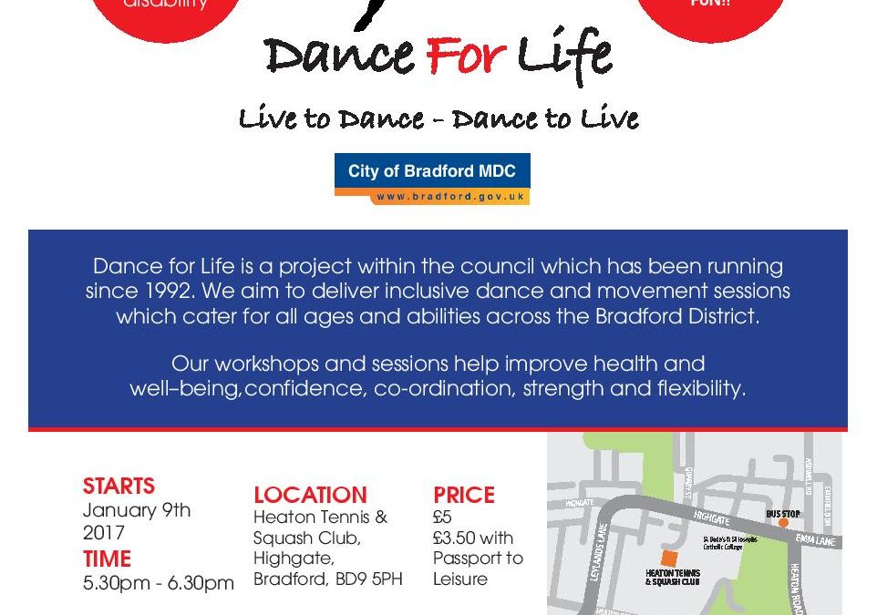 Mixed Ability Dance classes now available!
