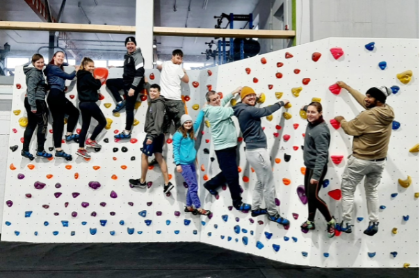 Healthcare partnerships: Reaching new heights through Mixed Ability climbing!￼