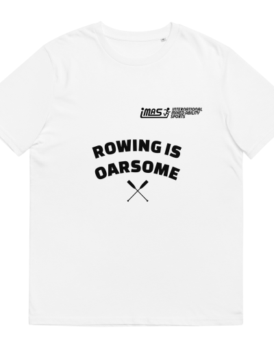 Rowing is Oarsome Organic T shirt